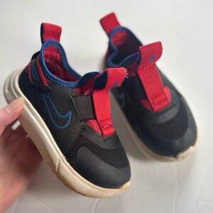 Nike Flex Plus Sneaker 7c White Black /  royal Blue /  University Red